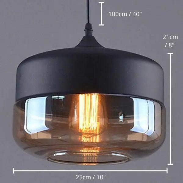 Geometric Overhead Fixture with Wood & Metal Frame – Contemporary Hanging Lamp for Dining Areas & Islands – Circle, Oval, Rectangle, Diamond