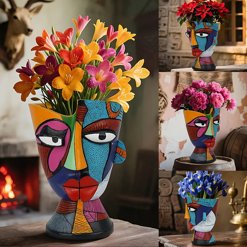 PicassoVase™ - Abstract Face Planter