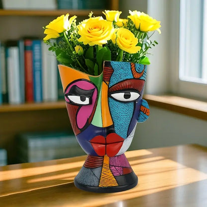 PicassoVase™ - Abstract Face Planter