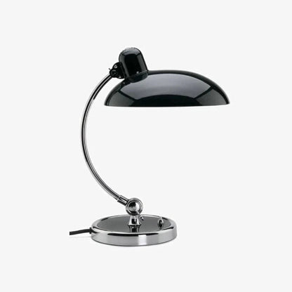 Lámpara de escritorio Bauhaus ajustable: elegancia moderna con cabezal orientable y acabado metálico duradero para el hogar o la oficina