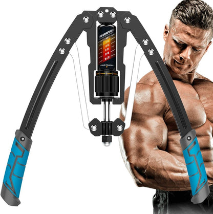 Adjustable Hydraulic Arm Trainer | 10-200 kg Resistance for Effective Upper Body Workouts