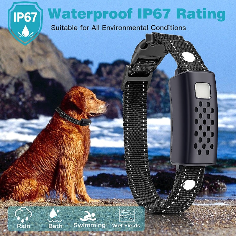 Advanced Remote Dog Training Collar with 2000m Range & Waterproof Design | Versatile Shock Collar for Effective Dog Training