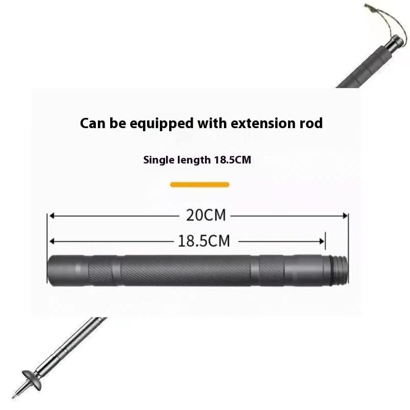 Adventure Gear | Tactical Hiking Pole with Multi-Tool Functionality | Lightweight & Durable for Outdoor Preparation