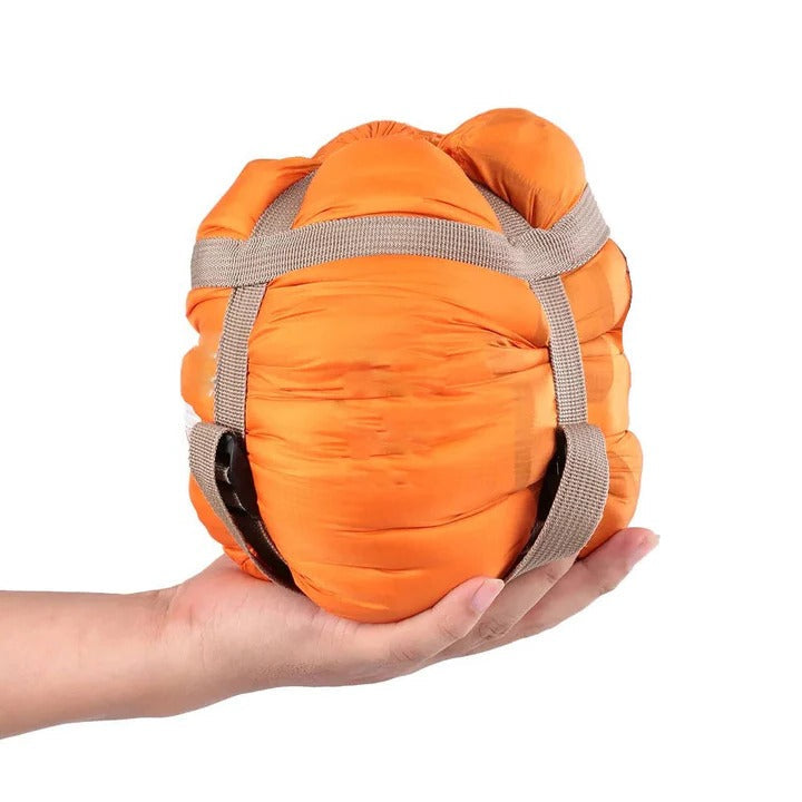 Adventure Ready | Camping Sleeping Bag with Water-Repellent Coating | Lightweight & Durable Design for Ultimate Comfort