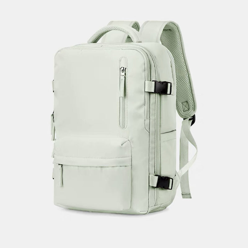 Lista para la aventura | Mochila de senderismo para mujer con puerto de carga USB | Diseño espacioso e impermeable para viajes y actividades al aire libre