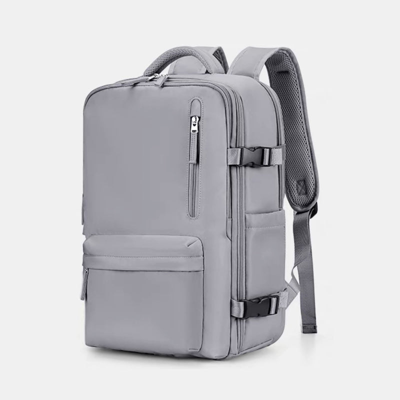 Lista para la aventura | Mochila de senderismo para mujer con puerto de carga USB | Diseño espacioso e impermeable para viajes y actividades al aire libre