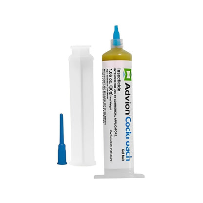 Cockroach Gel Bait Syringe with Indoxacarb - Professional Roach Control for Kitchen, Home & Commercial Use - Indoor Outdoor Application
