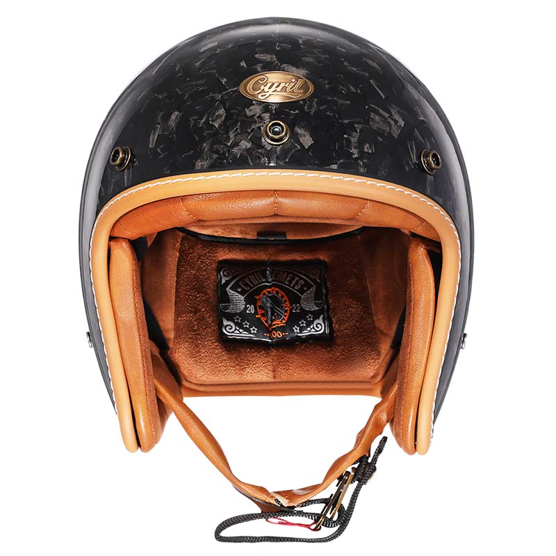 Aero39 Series | Vintage Motorcycle Helmet with DOT & ECE Certification | Low Profile Design for Safe Riding