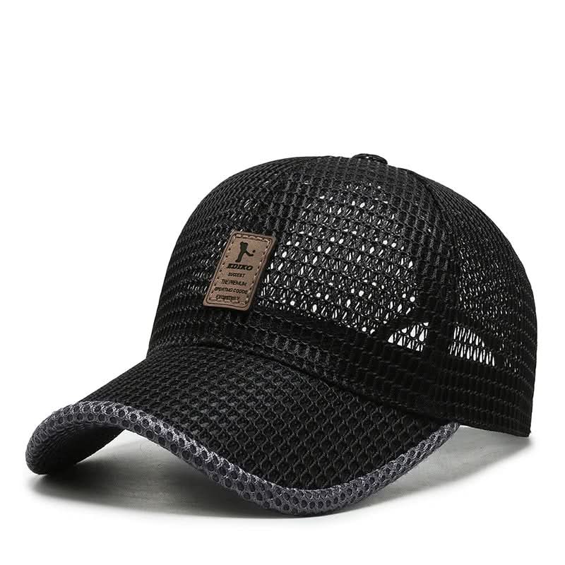Baseball Cap for Summer, Adjustable Snapback Cap with Breathable Mesh, Vented Outdoor Cap, Summer Hat for Everyday Wear