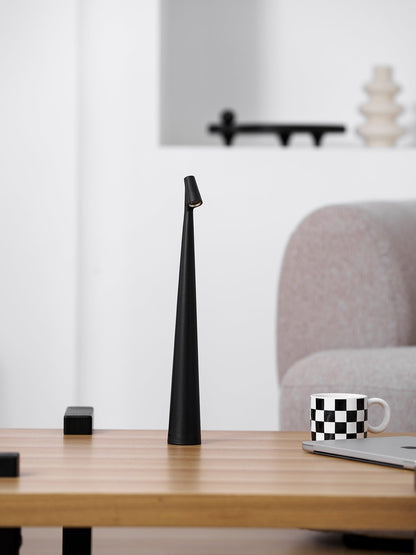 Cordless LED Desk Lamp Rechargeable Touch Control Metal Modern Portable Reading Light 18-Inch Accent Lighting for Home Office Bedroom Nights