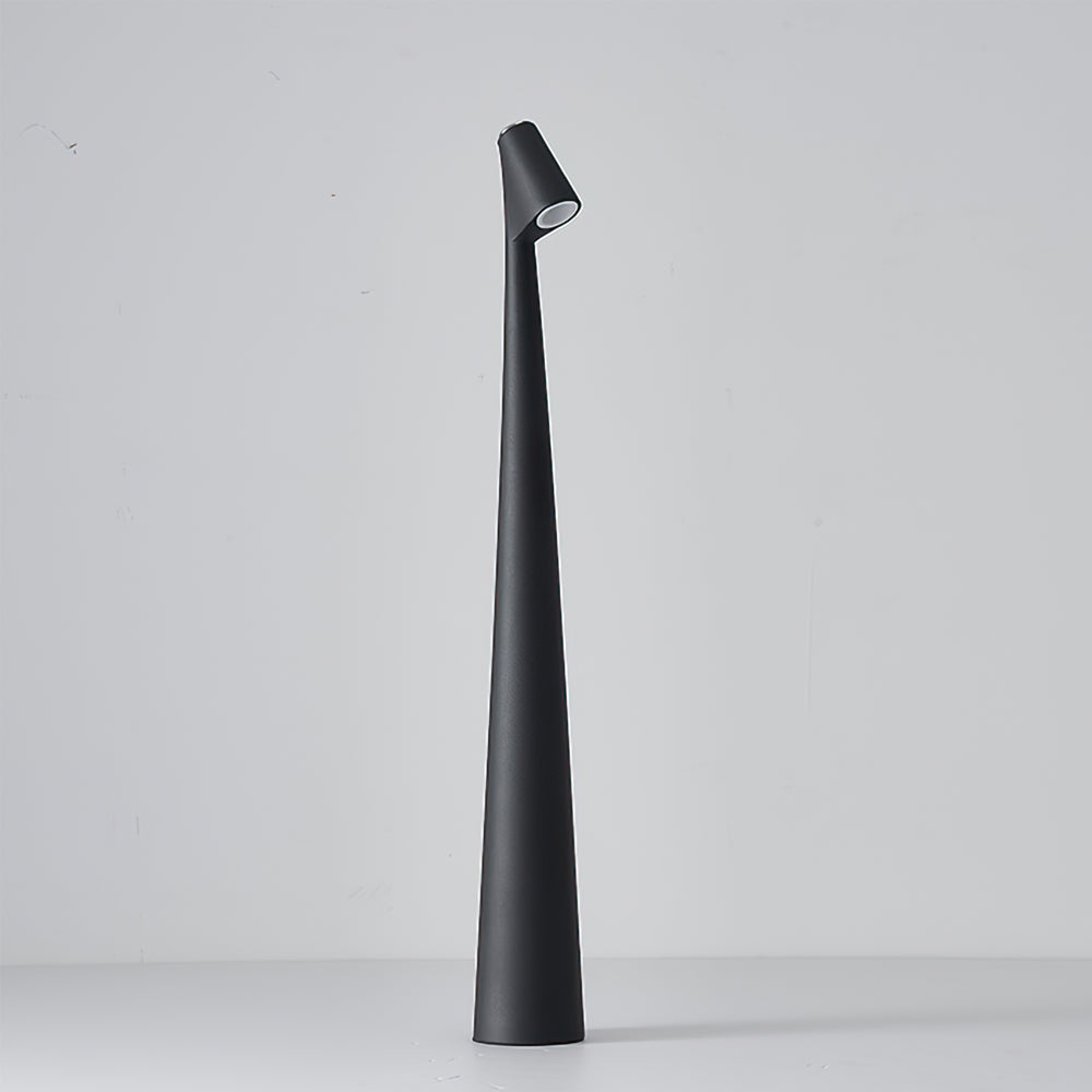 Cordless LED Desk Lamp Rechargeable Touch Control Metal Modern Portable Reading Light 18-Inch Accent Lighting for Home Office Bedroom Nights