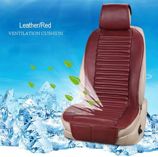 Air-Cooled Car Seat Cover with Integrated Fan for Ultimate Comfort