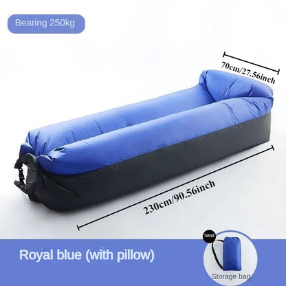 Airvana | Inflatable Outdoor Sofa with Ergonomic Headrest | Portable Couch for Relaxation Anywhere