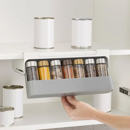 Alera Spice Rack Organizer - Under-Shelf, 6 Containers
