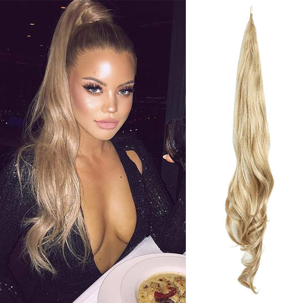 Clip-In Ponytail Hair Extension with Volume Boost – Secure All-Day Hold, Multiple Shades Available