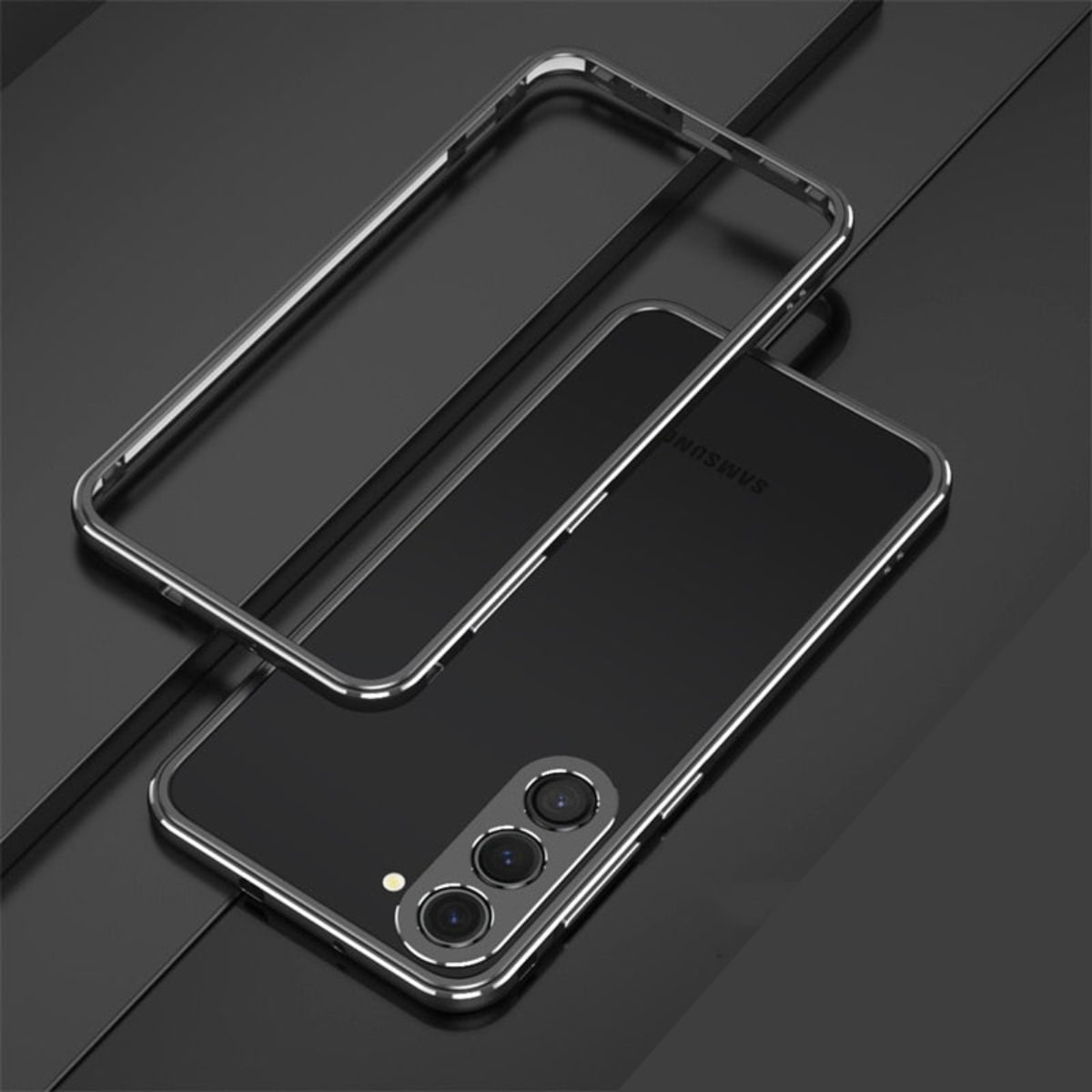 Aluminum Frame Case for Samsung Galaxy – Shock-Absorbing Metal Bumper with Raised Edges & Precise Cutouts – S22 S23 S24 S25 S26 Plus Ultra