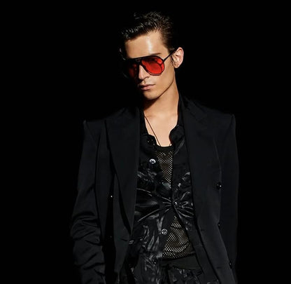 Amara | Retro Oversized Aviator Sunglasses with UV400 Protection | Unisex Design for Timeless Style