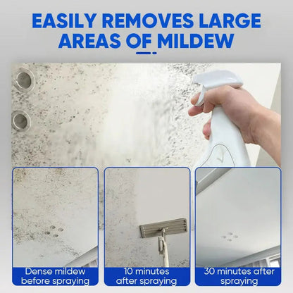 Mold Remover Spray for Walls, Tile Grout & Wood – Fast-Acting Odor Eliminator for Bathrooms, Basements & Kitchens