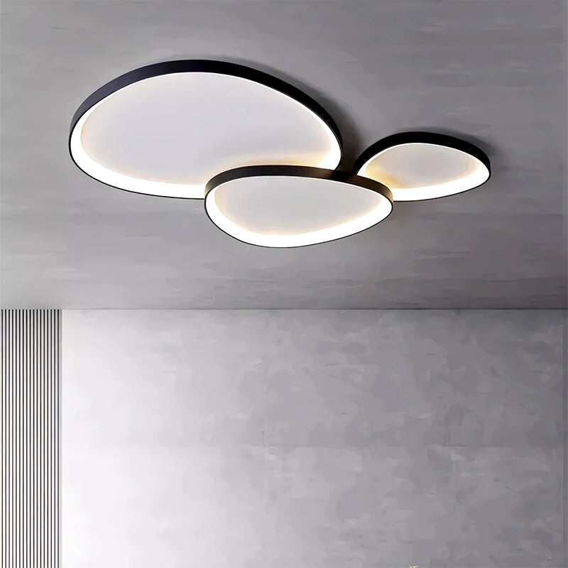 Lámpara de techo LED de montaje empotrado con control remoto de intensidad y temperatura de color para dormitorio, pasillo y sala de estar – Eficiencia energética