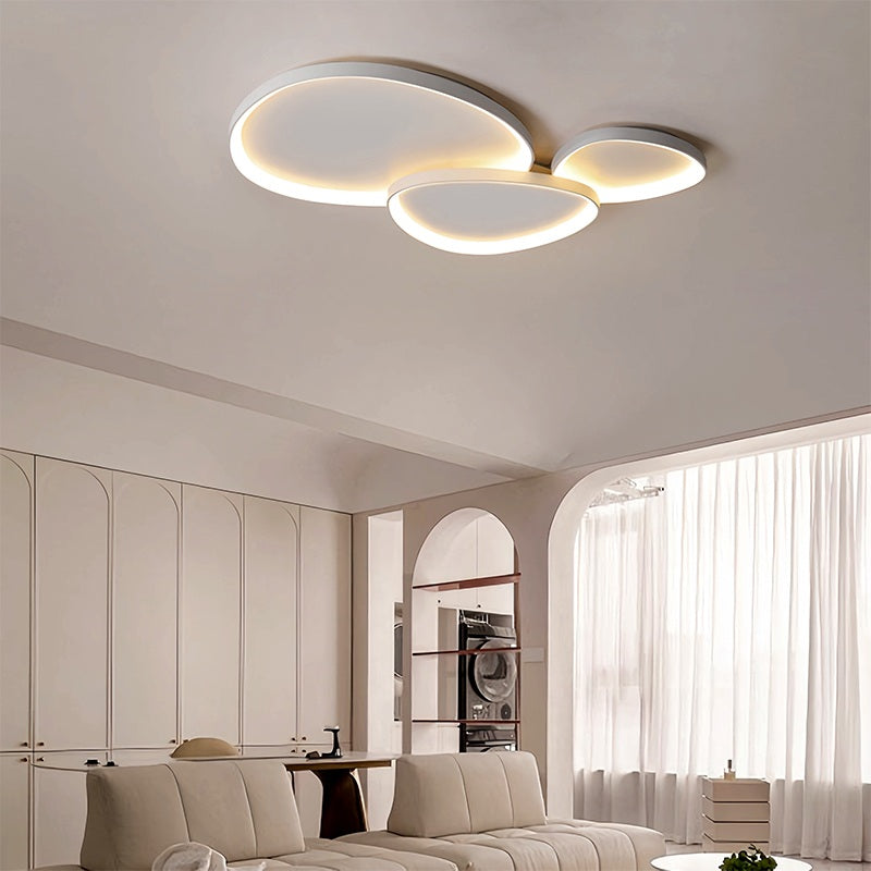 Lámpara de techo LED de montaje empotrado con control remoto de intensidad y temperatura de color para dormitorio, pasillo y sala de estar – Eficiencia energética