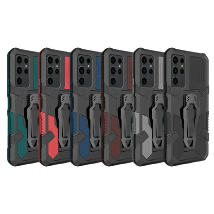 Heavy-Duty Belt Clip Phone Case for Samsung Galaxy – Rugged Dual-Layer Protection with Holster – S21 S22 S23 S24 S25 Plus Ultra
