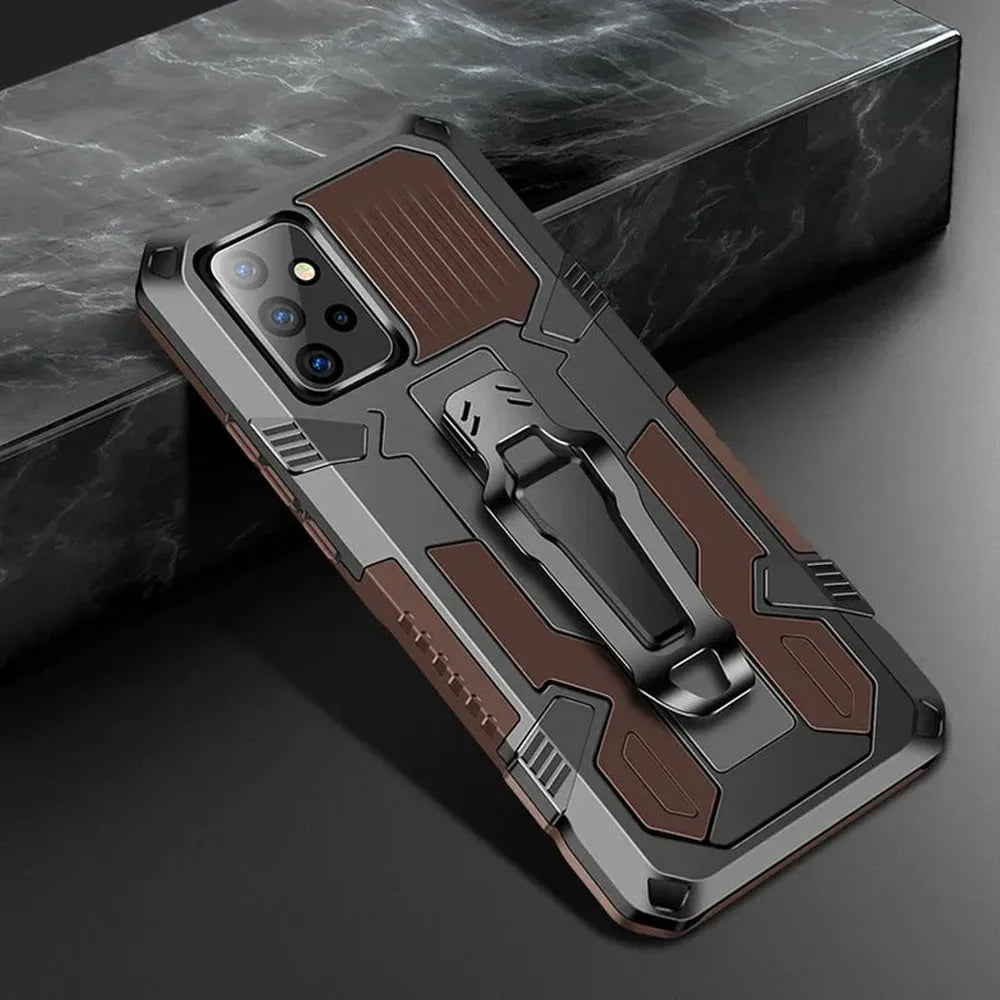 Heavy-Duty Belt Clip Phone Case for Samsung Galaxy – Rugged Dual-Layer Protection with Holster – S21 S22 S23 S24 S25 Plus Ultra
