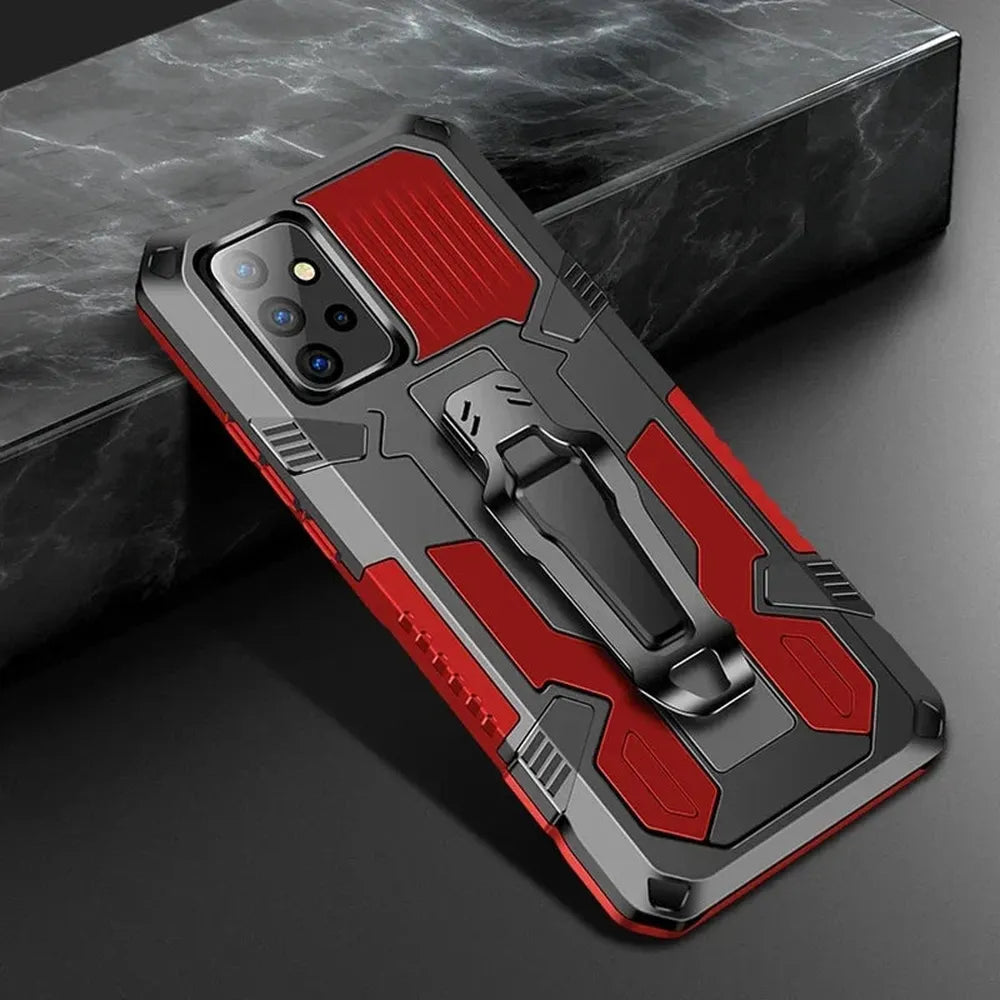 Heavy-Duty Belt Clip Phone Case for Samsung Galaxy – Rugged Dual-Layer Protection with Holster – S21 S22 S23 S24 S25 Plus Ultra