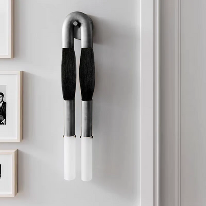 Crin Artística | Aplique de pared con elegante diseño de borla | Decoración única para el hogar con iluminación ambiental