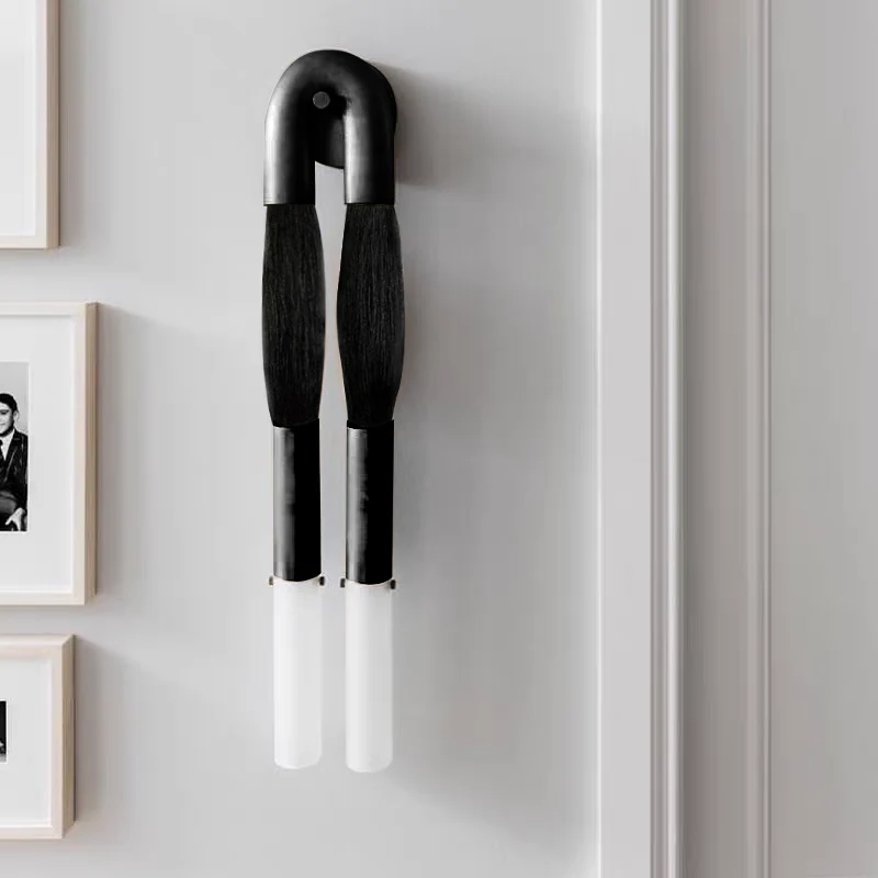 Crin Artística | Aplique de pared con elegante diseño de borla | Decoración única para el hogar con iluminación ambiental