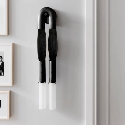 Crin Artística | Aplique de pared con elegante diseño de borla | Decoración única para el hogar con iluminación ambiental