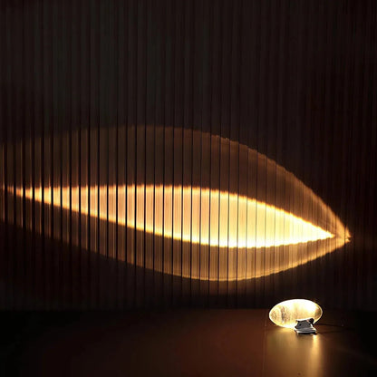 Artistic Table Lamp | Eye-Shaped Projection with Adjustable LED Colors | Modern Design for Captivating Ambiance