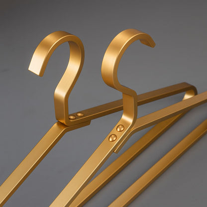 Astra Clothes Hanger Set - Lightweight Aluminum Alloy, Space-Saving Design