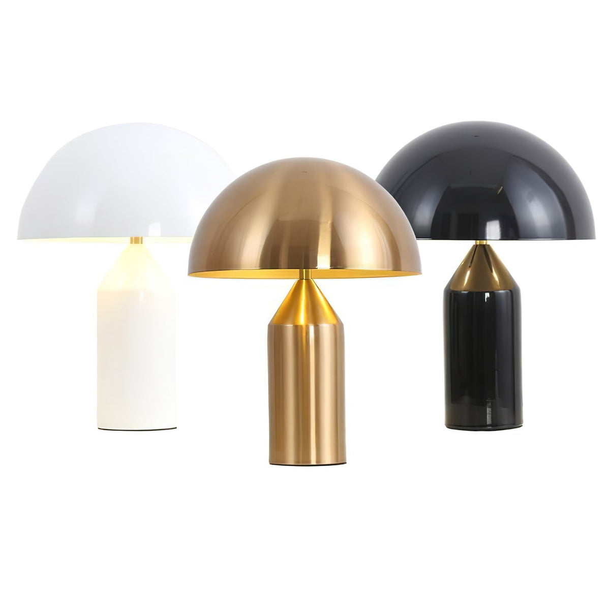 Metal Architectural Accent Lamp 14 in Sculptural Shape Soft Glow Nightstand Light Bedroom Side Table Decor Modern Minimal Home Office