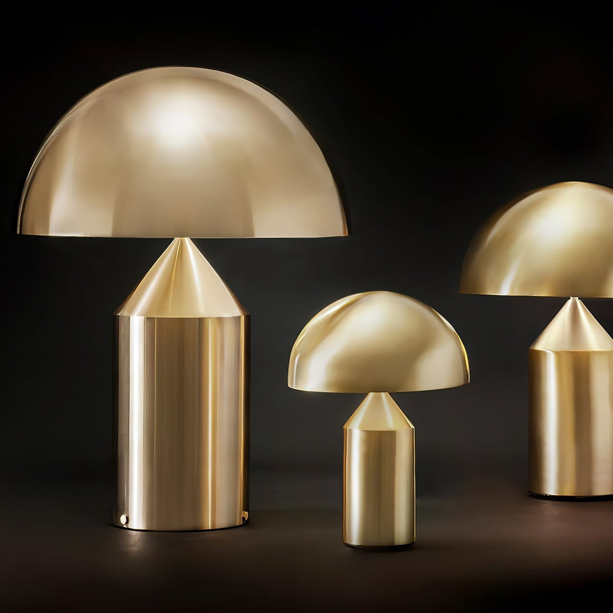 Metal Architectural Accent Lamp 14 in Sculptural Shape Soft Glow Nightstand Light Bedroom Side Table Decor Modern Minimal Home Office