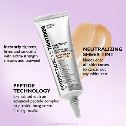 Under Eye Cream for Dark Circles and Wrinkles Instant Lift Brightening Treatment Anti-Aging Makeup Primer for Women Men Face Eyes