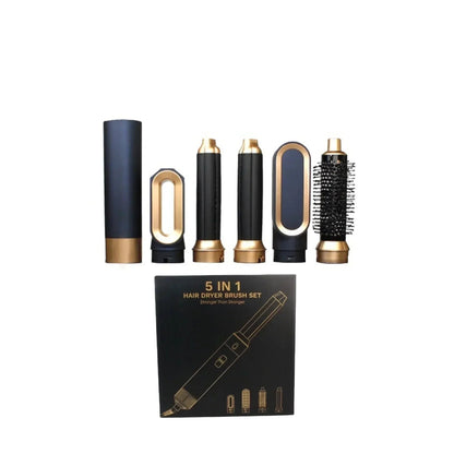 AuraStyle | 5-in-1 Ionic Hair Styling Tool with Interchangeable Heads | Versatile Solution for Effortless Styling