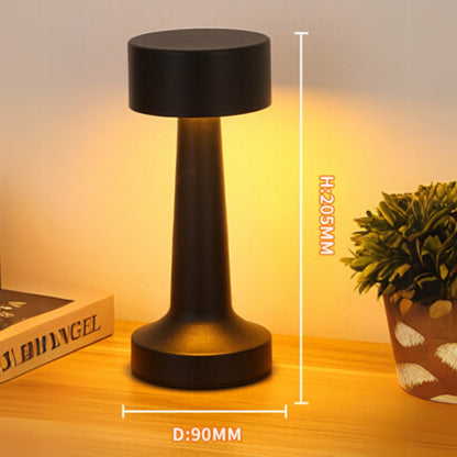 Aurelia Desk Lamp - Rechargeable Aluminium, Touch Control