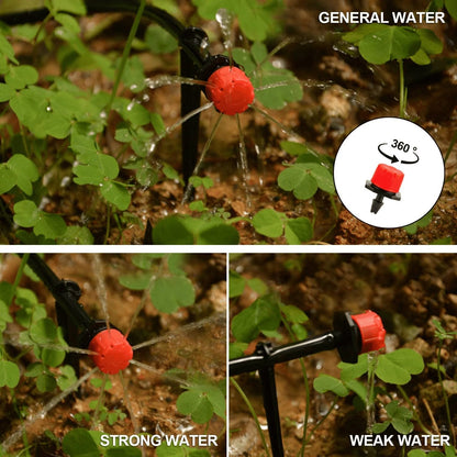 Ortekor Automatic Drip Irrigation System with Adjustable Nozzles | Efficient Watering for Lush Gardens