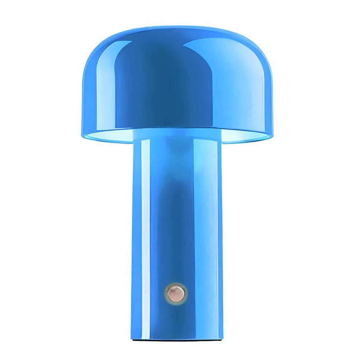 Lámpara de escritorio LED portátil con forma de hongo | Iluminación suave sin cables