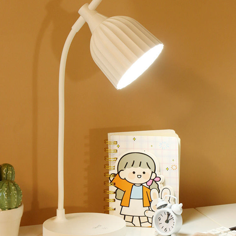 Adjustable LED Desk Lamp with Dimmer | Modern Minimalist Task Lighting for Home Office & Bedside | Touch Control Reading Light