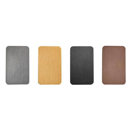 6W LED Metal Sconce for Entryways & Cozy Spaces – Hardwired Modern Fixture in Black, Gold, Coffee & Gray