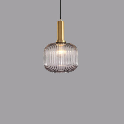 Glass Shade Hanging Light Fixture Adjustable 59-Inch Cord Kitchen Island Dining Room Ceiling Lamp E26 Socket Modern Drop Lighting for Counte