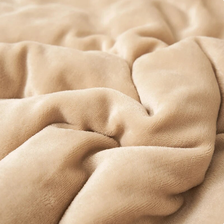 Plush Flannel Fleece Throw Blanket for Bed & Couch – Reversible Solid Color Design, Machine Washable, Double-Sided Warmth for Bedroom