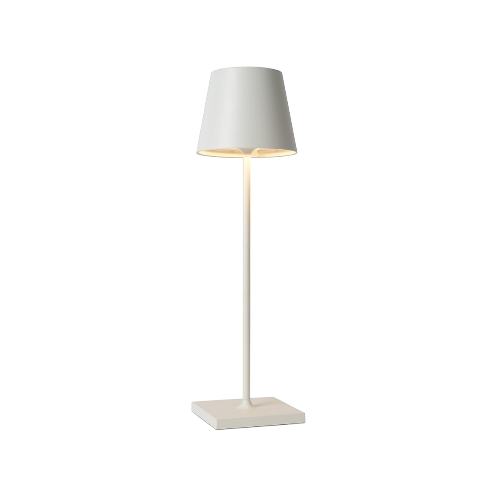 Rechargeable LED Table Lamp with Touch Control – Cordless Portable Light for Indoor & Outdoor Use – IP65 Waterproof Desk Lamp – Adjustable