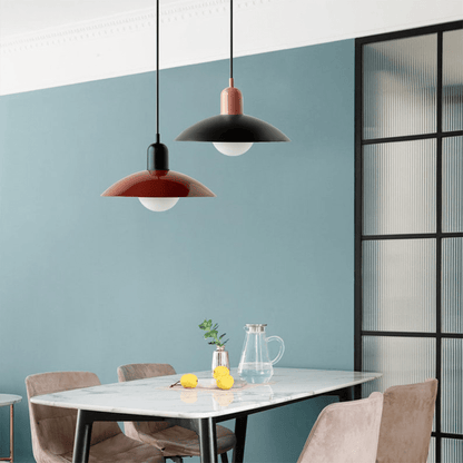 Bauhaus Pendant Light | Modern Colorful Ceiling Lamp with Adjustable Height | Versatile Lighting for Contemporary Spaces