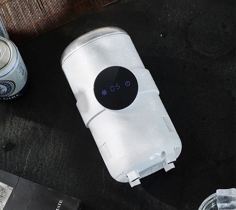 Beverage Master | Portable Electric Cup Holder with Temperature Control | Ideal for Chilling & Heating Drinks
