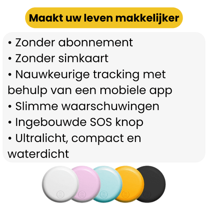 GPS Bicycle Tracker with Real-Time Location Tracking, No Monthly Fees, Waterproof Design for Theft Protection and Route History