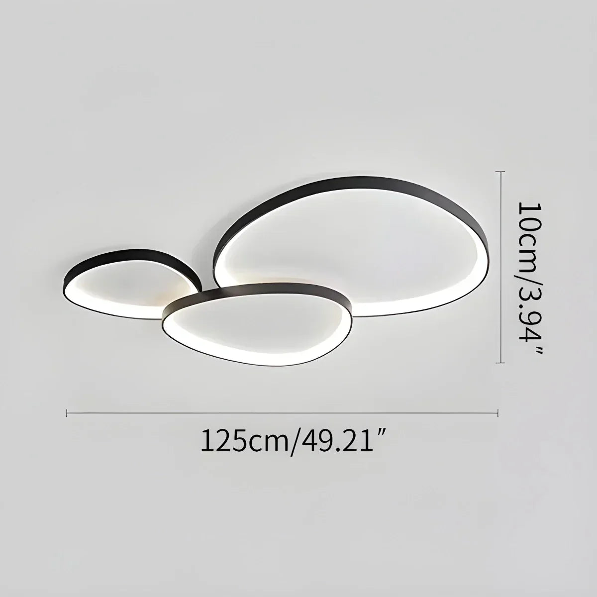 Lámpara de techo LED de montaje empotrado con control remoto de intensidad y temperatura de color para dormitorio, pasillo y sala de estar – Eficiencia energética