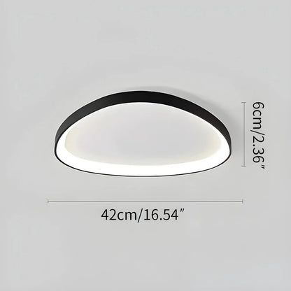 Lámpara de techo LED de montaje empotrado con control remoto de intensidad y temperatura de color para dormitorio, pasillo y sala de estar – Eficiencia energética