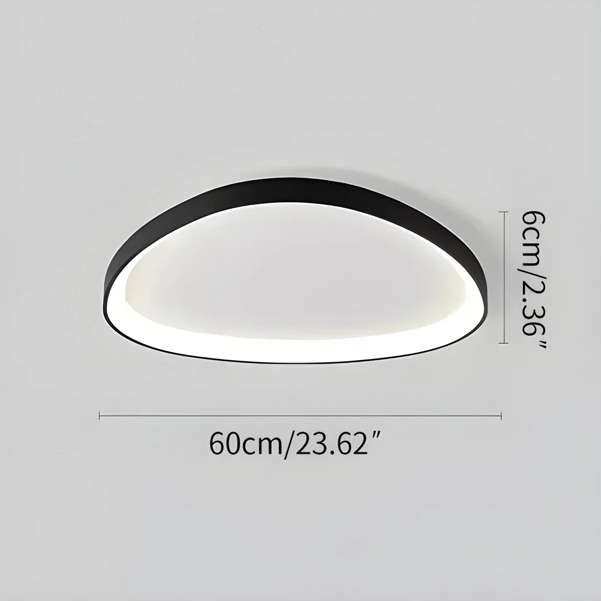 Lámpara de techo LED de montaje empotrado con control remoto de intensidad y temperatura de color para dormitorio, pasillo y sala de estar – Eficiencia energética